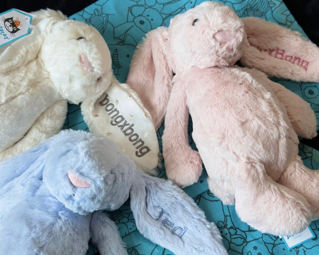 Customized Bashful Bunnies by Jellycat: Your Name, Their Heart!